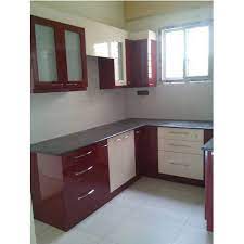Choose from an wide range of living room curtain designs, drapes and other designer curtains online at pepperfry. Maroon And White Stylish Modular Kitchen Rs 1100 Square Feet S V Enterprises Id 17665912362