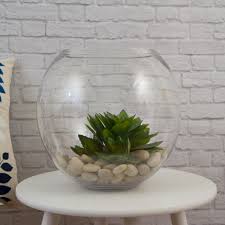 Fish bowls also make the most beautiful wedding table decorations. Glass Fish Bowl 28cm Clear 18tdx26dx26cmh