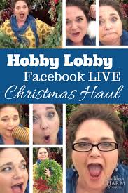 Hobby Lobby Christmas Haul