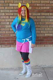 Summertime shorts 7 my little pony equestria girls: My Little Pony Rainbow Dash Cosplay Costume Diy