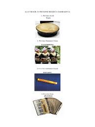 Berikut rumah adat di 34 provinsi di indonesia beserta gabarnya ! Alat Musik 34 Provinsi Beserta Gambarnya