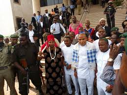 Suspicion is that he was kidnapped by one of the neighbouring banana republics and transferred to nigerian authorities. Mazi Nnamdi Kanu Vows To Fight The Judiciary After A Perversion Of Justice And Gang Up Against Him Radio Biafra