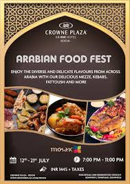 Authentic Preparations Made From The Freshest Ingredients Married With Aromatic Spices To Recreate The Magic Of The Arabian Cuisine At Our Arabian Food Fest In