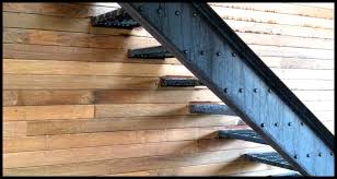 They support the treads and provide the structural support of the stairway. Steel Stair Stringer Nak Designs Missoula Mt