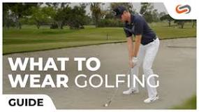 Image result for what can you wear on a golf course