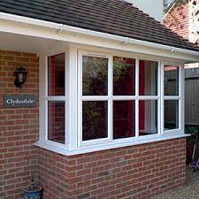 When you are planning your window treatment, never assume that the angles are uniform. Fairweather Windows Bay Window Exterior Facade House Modern Brick House