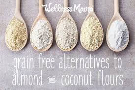 Great Alternatives To Almond Flour And Coconut Flour Wellness Mama Grain Free Flours Almond Flour Alternative Almond Flour