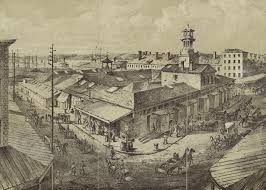 Washington Market 1859 Nyc Cosmotribeca Vintage