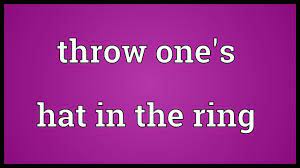 Throw One S Hat In The Ring Meaning Youtube