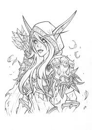 Sylvanas Windrunner Drawing Rachael May On Artstation At Https Www Artstation Com Artwork Ay9bq Warcraft Art Elf Drawings World Of Warcraft