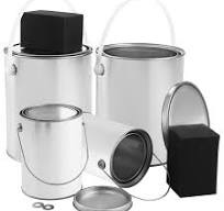 WUWEOT 4 Pack Empty Paint Can, Gallon & Quart Unlined Paint Pails, Metal  Bucket Container with Lid, Handle and Spones for Paint, Varnish, Craft DIY  ...