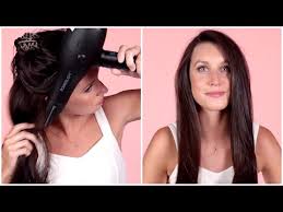 Bend over at the waist, flip your hair over, and dry it at the roots. Blowout Hair Tutorial How To Do An At Home Blowout L Oreal Paris