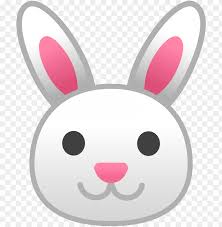 Easter bunny face on a plate. Bunny Vector Emoji Rabbit Face Emoji Png Image With Transparent Background Toppng