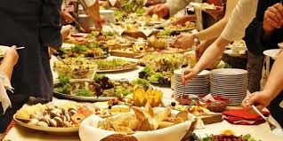 Arrange the buffet with the tortillas first, followed by the hot toppings, then salsa, cheese, lettuce, guacamole, and peppers. Host A Buffet Party Groomed Home
