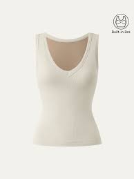 CoolTouch Ease V Neck Wide Shoulder Bra Tank