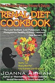 Why they matter in kidney disease. Renal Diet Cookbook Food Recipes For Kidney Disease And Dialysis Aphiah Joanna 9781675586778 Amazon Com Books