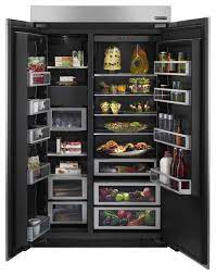 Over the years, they have sustained their reputation as the technological leader in performance kitchen appliances with countless product. New Jenn Air Side By Side Refrigerators Luxury Design From The Inside Out