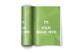 Download Online Magazine Mockup Generator Template With The Left Page Folded Into A Roll A Great Way To Promote Your Magazine D Mockup Generator Mockup Magazine Mockup
