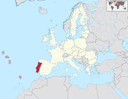 Mapa de espanha e portugal. Mapa De Portugal Na Europa Espirito Viajante