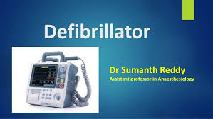 Obviously, it is more complicated than that, but it is still a fairly accurate statement. Defibrillator