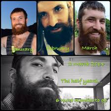 Going for the Yeard (year long beard)