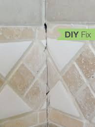 Quick Fix Repair Cracked Bathroom Grout Tile Repair Grout Repair Bathroom Repair