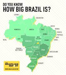 Brazil , china , russia , united states. Your Country Might Be The Size Of A Brazilian State Mapporn