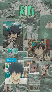 Okumura Rin Aesthetic Wallpaper In 2020 Anime Wallpaper Blue Exorcist Otaku Anime