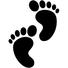 Baby Feet Silhouette Paw Print Drawing Baby Silhouette Silhouette Clip Art