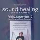 Sound Healing with Kahrin — Inner Bliss Yoga Studio event image