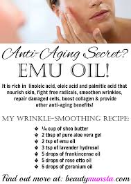 Later in 1860 london, it was used to help heal wounds, alleviate pain and treat various muscular disorders. Using Emu Oil For Wrinkles Anti Aging Recipe Benefits More Beautymunsta Free Natural Beauty Hacks And More