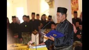 10th menteri besar of negeri sembilan; Aminuddin Harun Takes Oath Of Office As Negeri Sembilan Mb Nsttv