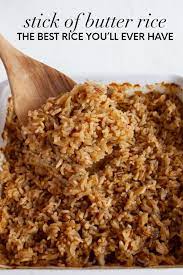 Stick Of Butter Rice Recipe In 2020 Rice Side Dish Recipes Rice Side Dishes Stick Of Butter Rice