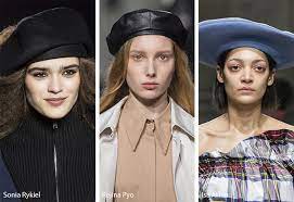 Fall Winter 2018 2019 Hat Trends Military And French Berets Hat Fashion Ladies Tops Fashion Fashion Tops Summer