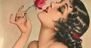 Línea Serpentinata: ALBERTO VARGAS. "Memory of Olive Thomas"