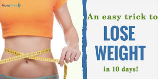 First, cut back on starchy foods and sugar starchy foods and sugar are foods that stimulate the pancreas to release lots of insulin, which is a fat storing hormone. An Easy Trick To Lose Weight In 10 Days Nuvovivo