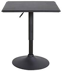 Ibf modern bar table set, wood and metal dining table set, industrial breakfast pub table, counter height table with 2 chairs stools for kitchen living room, rustic oak, 42 inch 4.8 out of 5 stars 31 $128.98 $ 128. Amazon Com Lch 23 6 Pu Top Adjustable Round Dining Bar Table Kitchen Home Bar Furniture White Kitchen Dini Bar Table Kitchen Bar Furniture Pub Table Sets