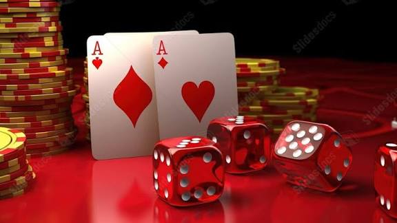 Best Casino Game Powerpoint Background For Presentation - Slidesdocs.com