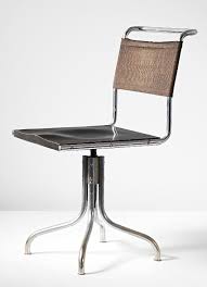 Swivel Chair Model No B7 1927 Designed By Marcel Breuer Bauhaus Bauhaus Chair Bauhaus Furniture Chair