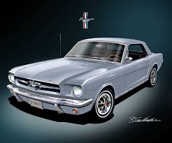 Image result for Silver Blue 1965 Mustang