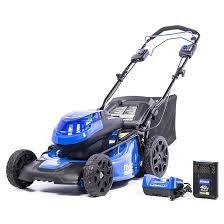 We looked at the top 6 battery powered weed wacker and dug through the reviews from 9 of the most popular review sites including and more. Kobalt Self Propelled Lawn Mower 20 In Steel Blue Black Reno Depot