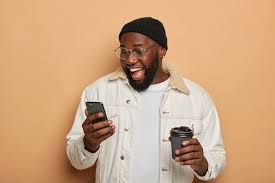 someone pressing on a phone