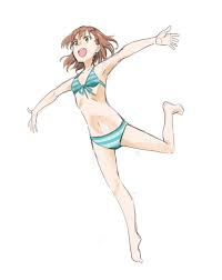 Misaka Mikoto in Bikini by Toaru Kagaku no Railgun T Animator Kenichero  Aoki : r/toarumajutsunoindex