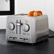 Cuisinart Custom Select 4 Slice Toaster Reviews Crate And Barrel Reheat, defrost and bagel #2. cuisinart