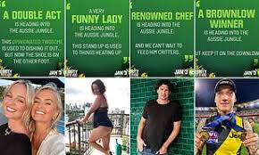 Get me out of here! All The Big Names Joining I M A Celebrity Next Season Based On The Cryptic Clues Daily Mail Online