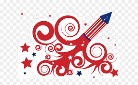 Fourth of july with an eagle and fireworks. 4th July Rocket 4th Of July Fireworks Art Free Transparent Png Clipart Images Download