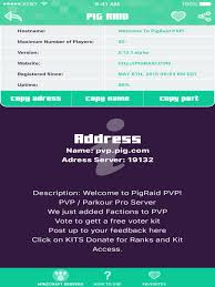 The best servers for minecraft located in united kingdom, add your own or advertise with us. Modded Servers For Minecraft Pe Server For Mcpe Pocket Edition Ipa Cracked For Ios Free Download