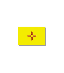 There is a strict order of precedence for flags. New Mexico State Flag