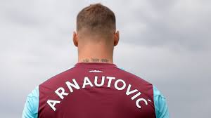 See what ena arnautovic (earnautovic38) has discovered on pinterest, the world's biggest collection of ideas. Coral On Twitter West Ham Have Completed The Signing Of Marko Arnautovic For 24m The Tattoo Says We Won The World Cup In Latin Btw Https T Co T9ofcpq6k4 Twitter