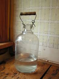 Vintage Glass Half Gallon Jug With Wood Handle Etsy Vintage Jugs Old Bottles Vintage Glassware